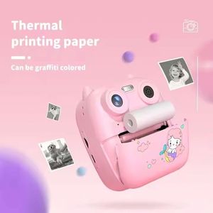 Cámara de Impresión Instantánea para Niños BTJ con Sensor CMOS 1080P, Gran Angular de 180°, MicroSD, Resistente al Agua, Pantalla de 2.4 Pulgadas y Función de Video - Product Image 2
