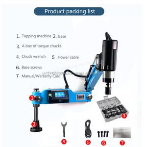 Petite machine de taraudage automatique M3-M16 métal Tapper de Chine à vendre - Product Image 6