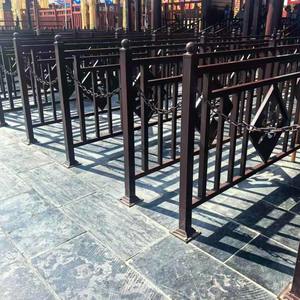 Demir Çit Kavisli Viktorya Dönemi Modern 5 Tasarım Düz Tepeli Kazısız 6 Çelik Çit Filipin Havuzu Süsleme Uçlu Demir Çit - Product Image 4