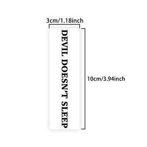 ศิลปะภาษาอังกฤษสักลายสักชั่วคราวสักกึ่งถาวรกันน้ำได้นาน2สัปดาห์รอยสักสมุนไพรเหมือนจริงสำหรับร่างกาย - Product Image 1
