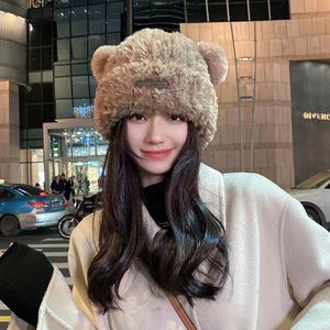 Gorro de Punto con Orejas de Oso de <span class=keywords><strong>Amazon</strong></span>, Nuevo Gorro de Lana Suave y Cálido para <span class=keywords><strong>Mujer</strong></span>, Gorro de Lana para Otoño e <span class=keywords><strong>Invierno</strong></span> - Product Image 2