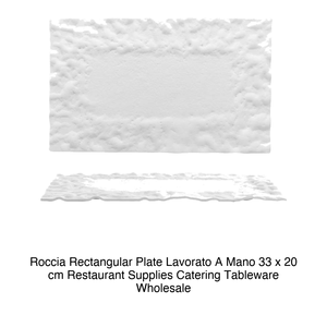 จานหินทรงสี่เหลี่ยมทำมือ 33 × 20 ซม. - Product Image 2