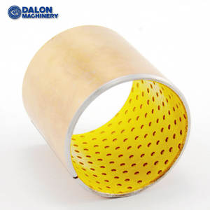 Oilless SF-2 DX Lubrikasi Sendiri Baja PAP P20 Lapisan Perunggu Berlapis POM - Product Image 3