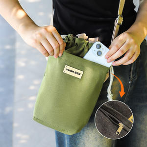 Vuan Ben Water Bottle <b>Bag</b> <b>Crossbody</b> <b>Bag</b> 21L Below <b>Waterproof</b> Outdoor Sports Unisex Detachable Strap Solid Color - Product Image 5