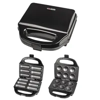 Aifa 1 tranche mini moule en silicone pour sandwich panini beignet crêpe cuisson gril moule gaufrier