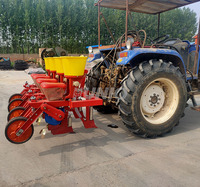 Nouveau petit équipement agricole en vente chaude petit tracteur planteur de maïs planteur de maïs de précision semoir à quatre roues sous vide pour le maïs