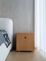 Table de chevet pliable en bois au design moderne avec 2 tiroirs, couleur personnalisable, table de rangement pour chambre et salon