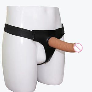 Celana Dalam Dildo Strap-On Pria dengan Sabuk Harness Penis Berongga yang Dapat Dipakai, Mainan Seks Sabuk Silikon Sarung Dildo untuk Pria <span class=keywords><strong>Gay</strong></span> - Product Image 1