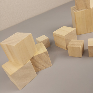 مكعبات خشبية طبيعية من خشب الزان للمبتدئين، مجموعة قوالب النحت، ألعاب خشبية للنحت اليدوي - Product Image 4