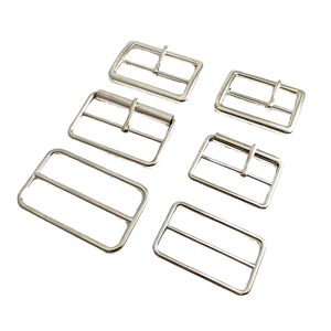 ステンレス鋼シングルピンベルトバックルトライグライドピンローラースライディングベルトバックル犬用リーシュコートベルト3X 19X 30mmバッグボートハードウェア - Product Image 3