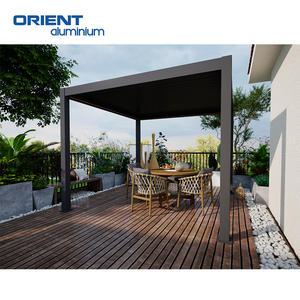 <span class=keywords><strong>Pergola</strong></span> de jardin extérieure automatique bioclimatica <span class=keywords><strong>2x3</strong></span> motorisée pliante électrique toit à persiennes entièrement rétractable <span class=keywords><strong>pergola</strong></span> en aluminium avec led - Product Image 4