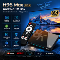 H96 MAX M9S Android 14 Smart TV Box Octa Core RK3576 8 Go 128 Go 8K 1000M DDR4 USB 3.0 Lecteur multimédia 4K AI Smart Set Top Box