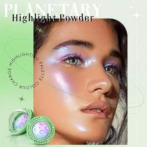 Surligneur de visage Lunar Glow, camélé sur un surligneur de joues de corps scintillant scintillant, <span class=keywords><strong>illuminateur</strong></span> soyeux et crémeux changeant d'étincelle - Product Image 5