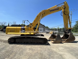 Excavadora de cadenas usada para movimiento de tierras, excavadora Komatsu PC350/35 toneladas, excavadora de cadenas grande usada en venta - Product Image 3
