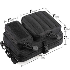 Bolsa Táctica Multifuncional EDC, <span class=keywords><strong>Mini</strong></span> Mochila MOLLE <span class=keywords><strong>3P</strong></span>, Impermeable, de Poliéster, con Cierre, para Teléfono Móvil - Product Image 5
