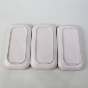 Bán Buôn Hình Chữ Nhật Grey Thân Thiện Với Môi Nhà Hàng Melamine Dinner Sạc Tấm Biểu Tượng Tùy Chỉnh Dày Nhựa Đồ Ăn Cho - Product Image 6