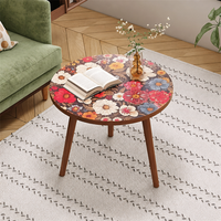 Table basse en bois moderne et durable pour salon d'appartement