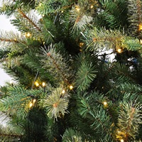 Luxuriöser Großhandel Hochwertiger Fabrik-Weihnachtsbaum 210cm Modern Künstlicher Weihnachtsbaum PE CE ROHS Standard 3000 LED-Lichter Personalisiert