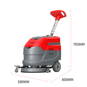 Commercial Lightweight Sweeping Mopping Cleaning <b>Machine</b> Industrial Battery Powered <b>Walk</b> Behind Mini Floor Scrubber - Product Image 6