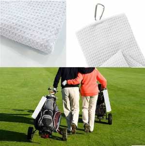 Toalla de Limpieza Profesional para Golf, Microfibra, Triple Pliegue, con Textura de Piña - Product Image 3