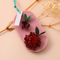 Vente chaude Creative Design Art Aromathérapie Tablette Bougie À La Main Armoire Suspendue Cire De Soja Bougie Parfumée avec Des Fleurs Séchées
