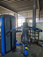 Appareil de musculation en acier pour l'entraînement de force et de musculation, machine à presser les épaules et à soulever latéralement pour l'entraînement