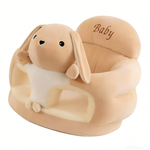 Asiento de aprendizaje para bebés personalizado con diseño de conejo, sofá de peluche para bebés, silla de apoyo para sentarse para bebés, asiento de peluche para bebés con diseño de conejo - Product Image 4