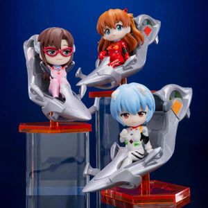 2026 ของแท้ 100% จากญี่ปุ่น อนิเมะ <span class=keywords><strong>Evangelion</strong></span> ชุดนักบิน 6 ตัว/กล่อง ฟิกเกอร์แบบสุ่ม ของสะสม แอสึกะ ของเล่นจิ๋ว PVC - Product Image 6