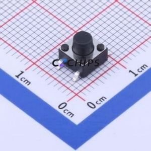 K2-6639SP-E4SC-04 Tactile Switch SMD-4P,6x6mm Switch 2.5N Vertical Mount 6mm 6mm - Product Image 1