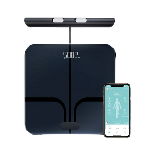 สำหรับ WELLAND เครื่องชั่งน้ำหนักดิจิตอลอัจฉริยะมี8เซนเซอร์<span class=keywords><strong>วัด</strong></span>ได้ดัชนี<span class=keywords><strong>มวล</strong></span><span class=keywords><strong>กาย</strong></span>ปรับได้ความแม่นยำ0.1ก. - Product Image 1