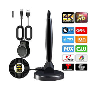 Mini Antena HDTV Interior de Largo Alcance, 120 Millas, Antena Digital 4K para <span class=keywords><strong>TV</strong></span> de Dormitorio - Product Image 1