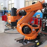 Robot de palettisation KUKA pour lignes d'emballage et bras de robot de superposition d'entrepôt, robot d'emballage