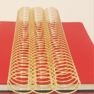 NanBo eco-friendly materiale legante in metallo acciaio singolo ciclo filo spirale bobina di rilegatura per Notebook - Product Image 5