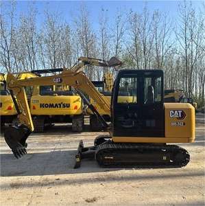 รถขุด Cat305.5E2สำหรับหนอนผีเสื้อแบบ Cat305.5E พร้อมมอเตอร์กำลังสูงและปั๊มแรงสินค้ามือสอง - Product Image 2