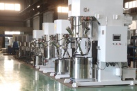 Mélangeur planétaire double pour le mélange de pâtes et de mastics dentaires, équipement automatique de dispersion à haute/basse vitesse