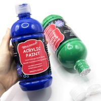 Peinture Acrylique 500 ml, 12 Couleurs, Pigment de Haute Qualité pour Artiste – Vente en Gros avec Assurance Qualité