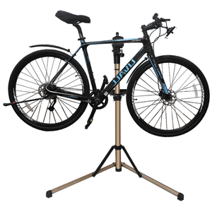 RIDERACE <span class=keywords><strong>support</strong></span> de <span class=keywords><strong>réparation</strong></span> de <span class=keywords><strong>vélo</strong></span> <span class=keywords><strong>support</strong></span> de maintenance de <span class=keywords><strong>vélo</strong></span> de route réglable professionnel <span class=keywords><strong>support</strong></span> de stockage pliable en alliage d'aluminium Durable - Product Image 2