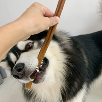 OEM ODM Chine Gâteries et approvisionnement alimentaire pour animaux de compagnie Fabricant en gros Usine 0 Ajouter Bâton molaire Pizzles de boeuf séchées Chat Chien Snack