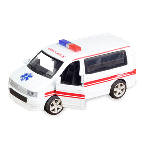 Jouets de véhicules pour enfants, modèle de voiture moulé sous pression, camions pour enfants moulés sous pression, jouet d'<span class=keywords><strong>ambulance</strong></span> - Product Image 1