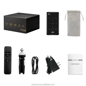 P09ii 2GB/32GB 4K Android 3D DLP Mini Pocket chiếu thông minh rạp hát tại nhà Wifi BT proyector portatil với pin - Product Image 4