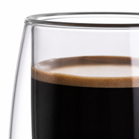 Gobelet en verre à double paroi isolé de 400 ml, transparent, en borosilicate de haute qualité, pour expresso, café glacé, thé, tasses à boisson quotidienne