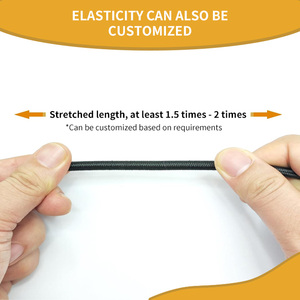 Mạnh mẽ đầy màu sắc Bungee dây cuộn Sốc cao su dây 1mm 2mm 2.5mm 3mm 4mm 6mm 8mm 10mm căng vòng 5mm dây đàn hồi - Product Image 4