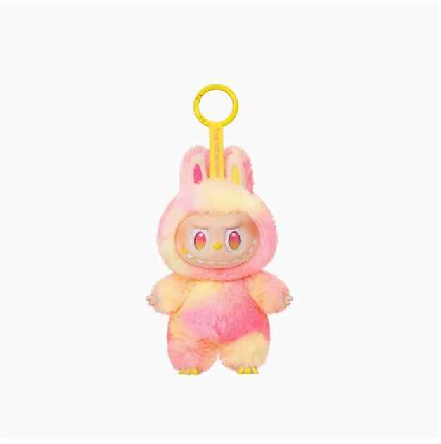 Labubu V3 Plush Toy Sitting Plush Small Brain Melon Labubu Keychain ...