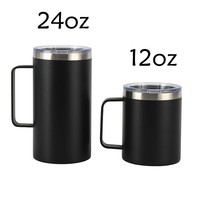 Chope à bière 24oz différents modèles milimaliste vin tasses à café en acier inoxydable Style Thermos personnalisé classique maison voyage tasses