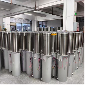 Kurulum gerektirmeyen Drenajlı 6mm Otomatik Geri Çekilebilir Park Direği 304 Paslanmaz Çelik Okul Güvenliği Araç Çarpışma Önleyici - Product Image 5