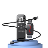 Anpassbares Fernbedienungs-Hundetrainingshalsband - IPX7 Wasserdicht Wiederaufladbar Schock-/Vibrationsmodi Nylon- & Kunststoffkonstruktion
