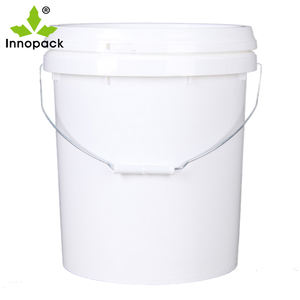 Hermétique nouvelle construction industrielle ciment mélange seaux en plastique 20l avec étiquette personnalisée de jardineries - Product Image 1