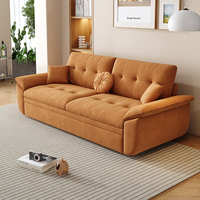 Runwood Neues Design Ausziehbares Schlafsofa Wohnzimmer-Möbelset Moderner Stil Hochwertiges Schlafsofa mit Stauraum