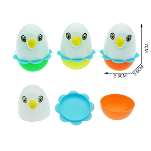 Distributeur de bonbons en plastique Cartoon Egg Container Candy Toys Sweet Holder - Product Image 2