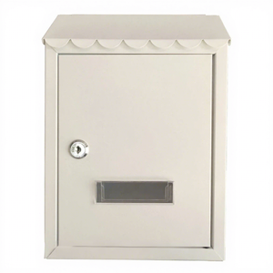 Buzón de Correo de Hierro para Montaje en Pared Exterior con Cajas de <span class=keywords><strong>Opiniones</strong></span> y Quejas, Almacenamiento con Cerradura de Llave, Modelo 313, Diseño Moderno y Simple - Product Image 1